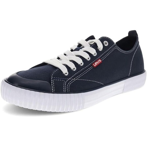 Levi's Men's Anikin Canvas Sneaker, Navy, 11 - Picture 2 of 8